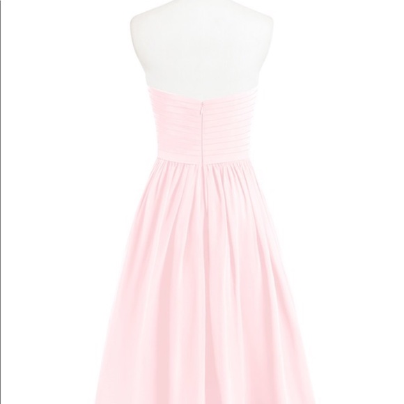 Blush Pink Azazie Heidi dress - Picture 3 of 5